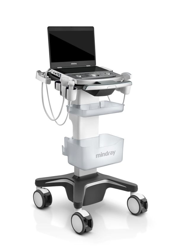 mindray mx7 portables Ultraschallgerät highend, Gerätewagen